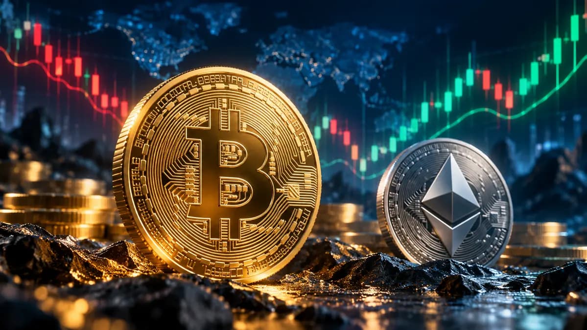 تحلیل بازار ارزهای دیجیتال امروز ۶ آبان ۱۴۰۵؛ بیت کوین، اتریوم و نمودار قیمت کریپتو